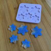 Snowflake Mix Silicone Mold - Thumbnail 3