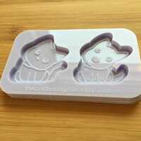 Puppy & Kitten Silicone Mold - Thumbnail 3