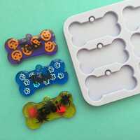 Bones with hoop Silicone Mold - Thumbnail 2