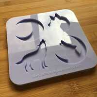Wolf Silicone Mold - Thumbnail 2