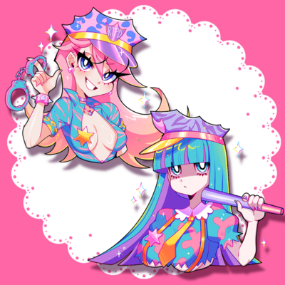Panty & stocking decal [galaxxxy alt]