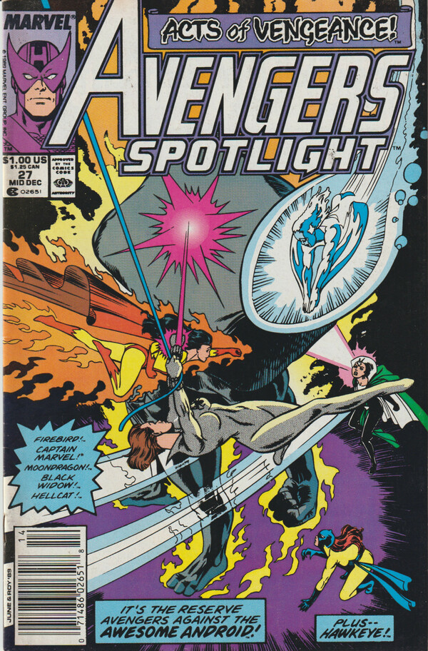 Marvel Comics Avengers-related set of four comics West Coast Solo Spotlight