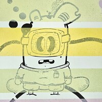 Painting by Mou Kahami “Bipolarshit” - Thumbnail 1