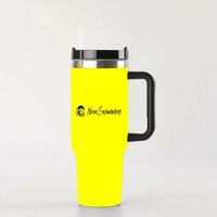 Neon swimmers Tumbler 40 oz With Handle, Multiple Colors To Choose From  - Thumbnail 7