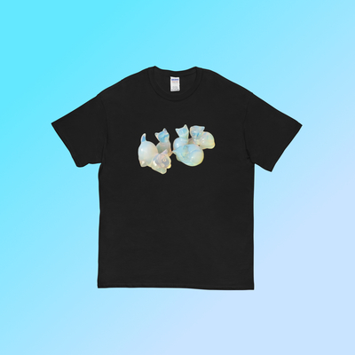 Pearl cat gang t shirt black - Thumbnail 1