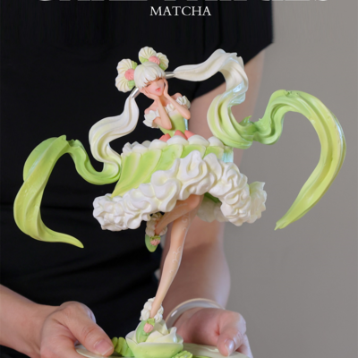Bishojo arttoy "cake fairies-matcha" by sanktoys & weartdoing - Thumbnail 1