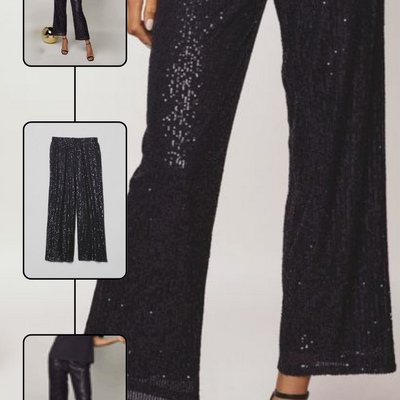 Sequin pant - final sale