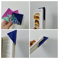 Corner Bookmark- Teal Mid Century - Thumbnail 1