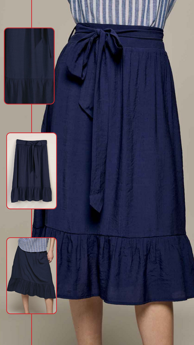 Ruffle Bottom Skirt