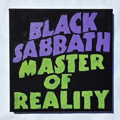 Black sabbath "master of reality "