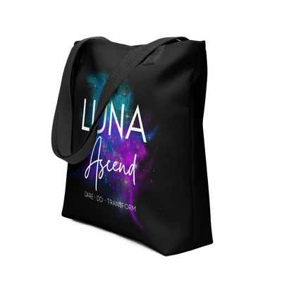 Luna ascend tote bag
