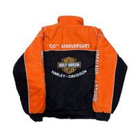 "HARLEY DAVIDSON" 100th ANNIVERSARY JACKET ORANGE - Thumbnail 1