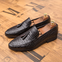 Men's shoes bean business shoes casual shoes 3 colors - Thumbnail 3
