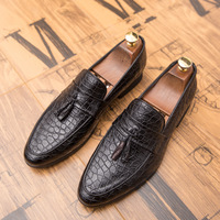Men's shoes bean business shoes casual shoes 3 colors - Thumbnail 5