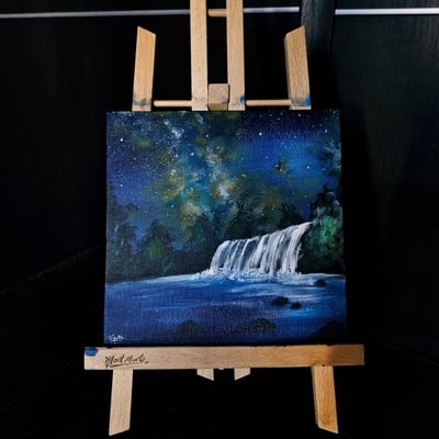 Cascade nocturne 