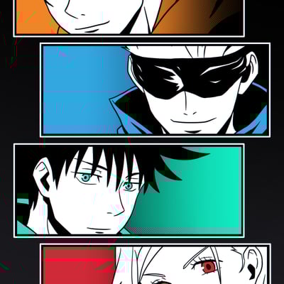 Jujutsu kaisen print