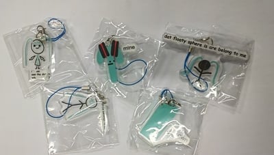 Shitpost Meme Miku phone charms