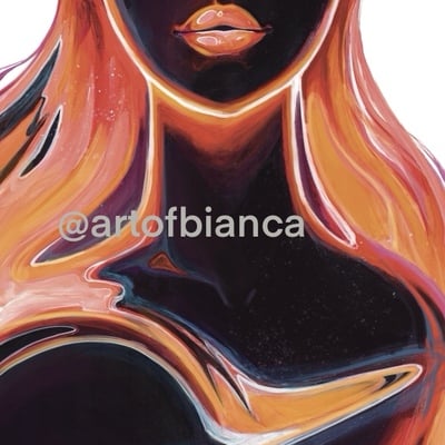 Elemental black hole 8x10 print 
