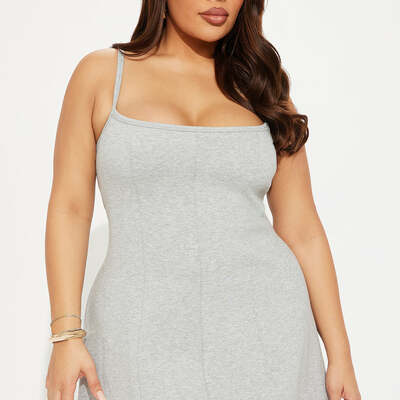 Sweatshirt skater dress - Thumbnail 3