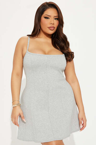 Sweatshirt Skater Dress