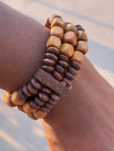 Caramel Wooden Bracelet