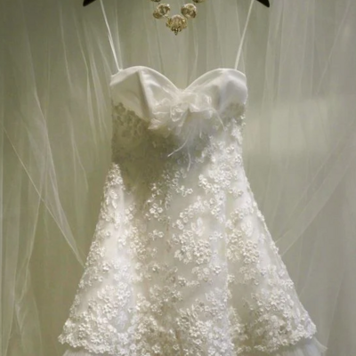 Beautiful a-line sleeveless short homecoming dresses - Thumbnail 1