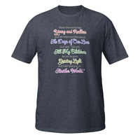 God Soap Opera Shows Short-Sleeve Unisex T-Shirt Stories Christian Religious Tee - Thumbnail 5