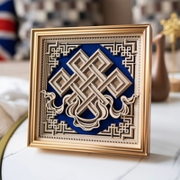 STEREOWOOD Auspicious Knot Multi-Layer, Personalized Ornaments,Creative Gifts - Thumbnail 3
