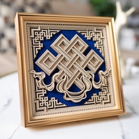 STEREOWOOD Auspicious Knot Multi-Layer, Personalized Ornaments,Creative Gifts - Thumbnail 1