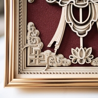 STEREOWOOD Auspicious Parasol Multi-Layer,Personalized Ornaments,Creative Gifts - Thumbnail 6