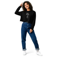 Funny Crop 'Not a hugger' Sweatshirt - Thumbnail 2