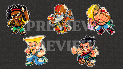 SF6 3" Stickers