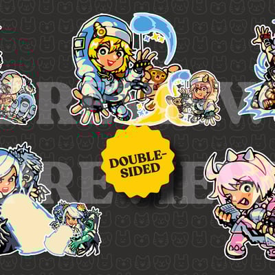 Strive 3" charms