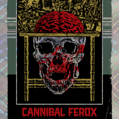 Canibal ferox checker foil