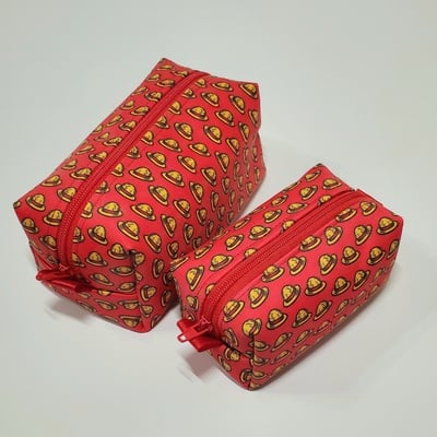 Op-inspired boxbags