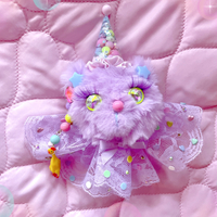 Candy clown Bear Hair Clip - Thumbnail 1