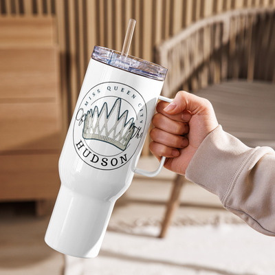 "qcoth" 40 oz. travel mug with a handle