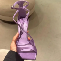 Sexy Luxury Satin High Heels for Women - Thumbnail 2