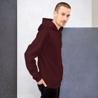 Metamelos Static Skull Hoodie  Embroidered Chest, Hourglass Tape Print - Thumbnail 79