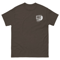 Metamelos Static Skull Tee  100% Cotton Unisex Streetwear T-Shirt - Thumbnail 3