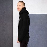Metamelos "Drip Signal" Hoodie  Embroidered Static Skull Front, Record Pool Back Print - Thumbnail 76