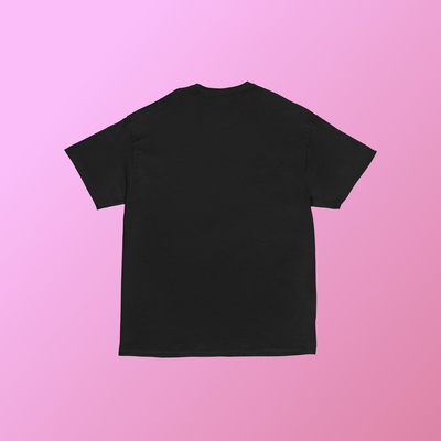 Japanese kawaii cat strawberry cat t shirt black