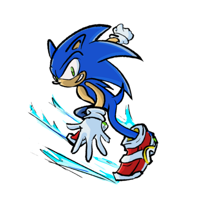 Sonic sticker