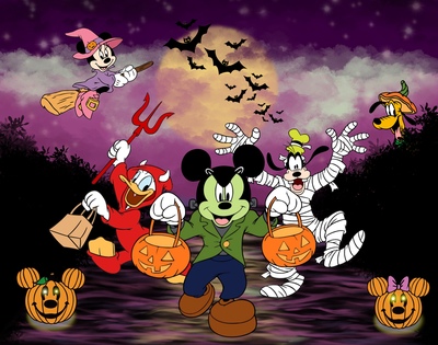 Goofy Treaters Print
