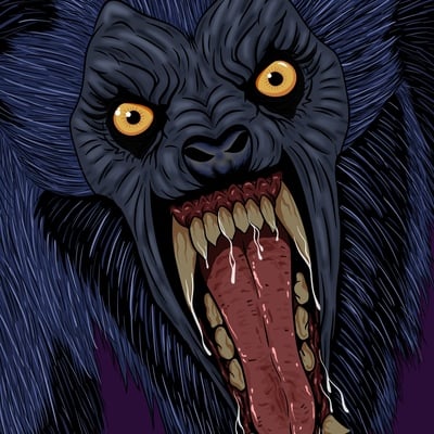Werewolf print