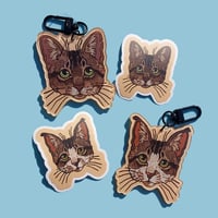 Mystery bag:Cat keychain + sticker - Thumbnail 3