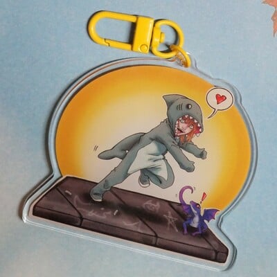 O.g sharkie keychain - Thumbnail 1