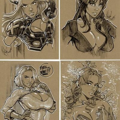 Custom bust illustrations – place your order today!