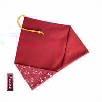 Japanese Cotton Chopstick Sleeve – Red Dragonfly Pattern (MCC0004-12-RE) - Thumbnail 4