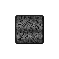 Floppy Disk PC Game Vinyl Sticker - Thumbnail 2